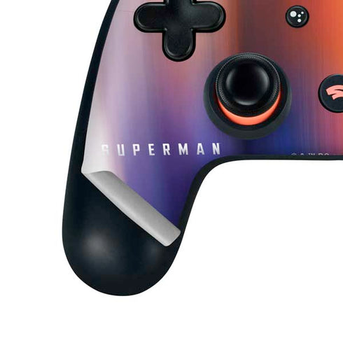 Superman 2025 Man of Steel Ascension Heroic Glow Google Stadia Controller Skin